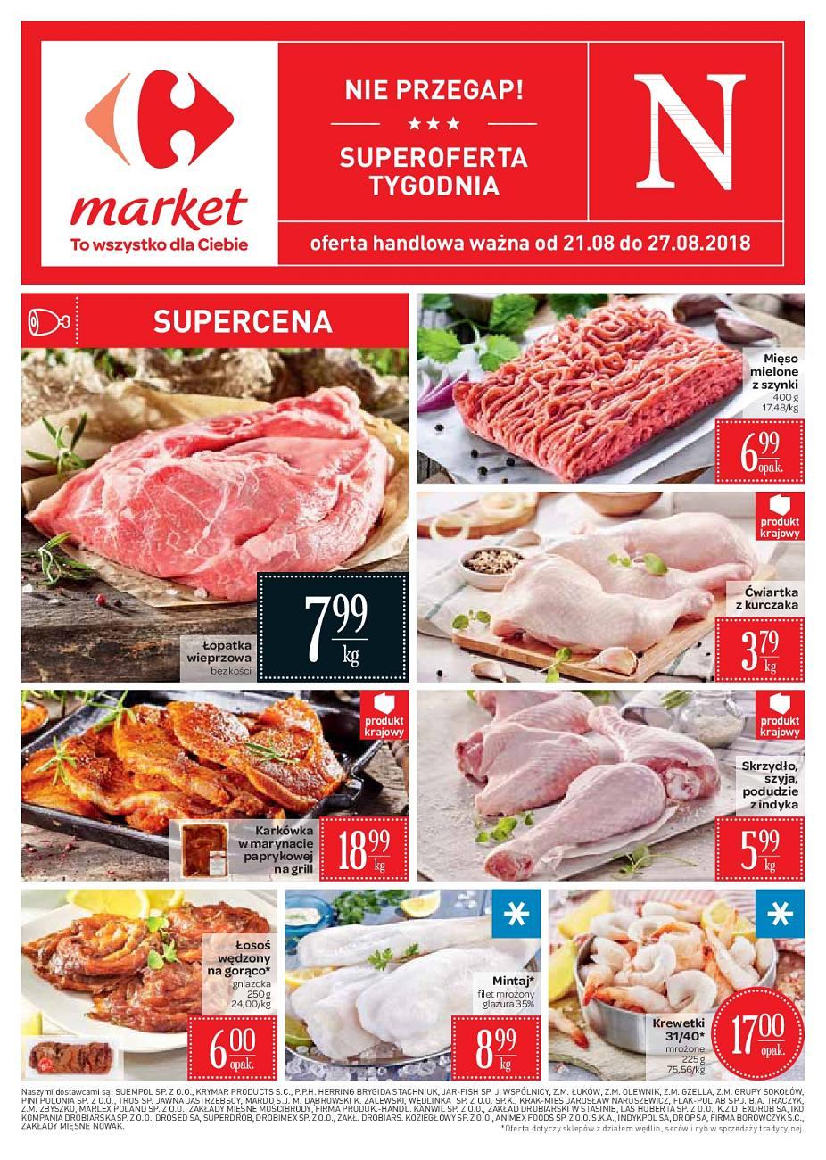 Gazetka promocyjna Carrefour Market str. 1