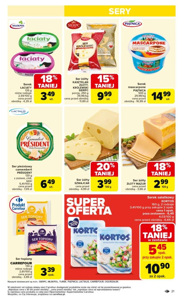 Gazetka promocyjna Carrefour Market str. 21