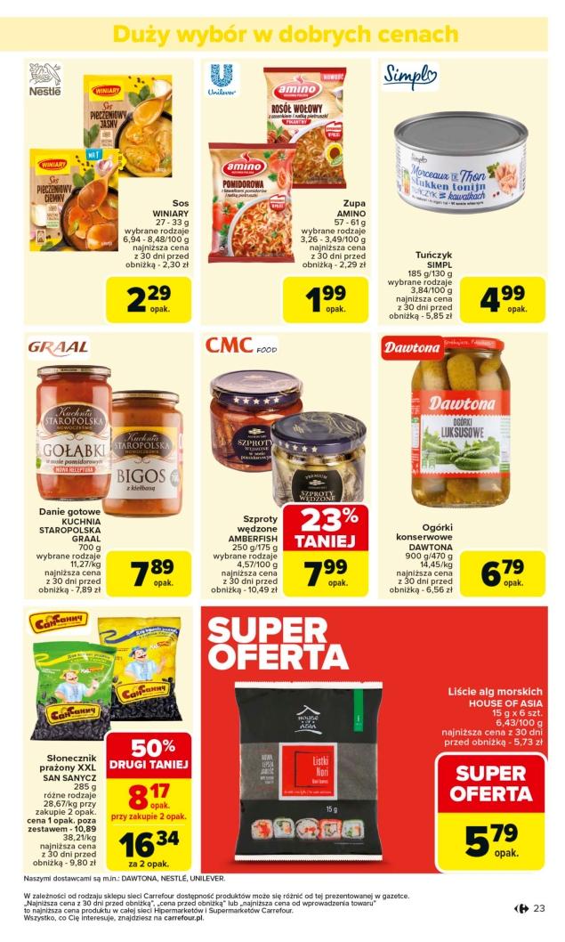 Gazetka promocyjna Carrefour Market str. 23
