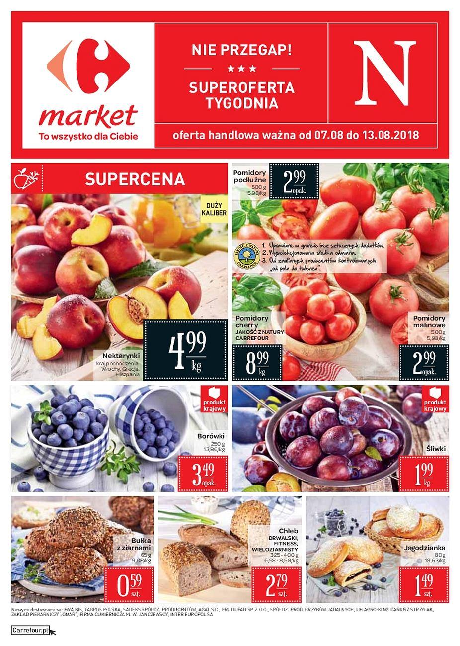 Gazetka promocyjna Carrefour Market str. 1