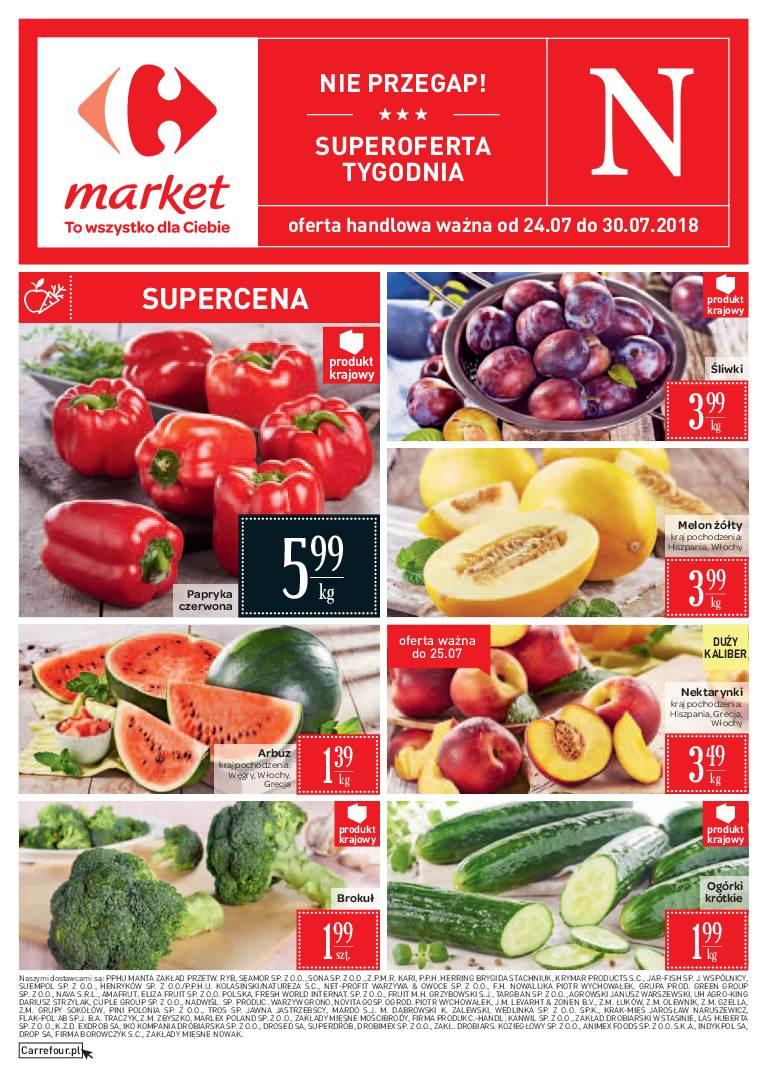Gazetka promocyjna Carrefour Market str. 1