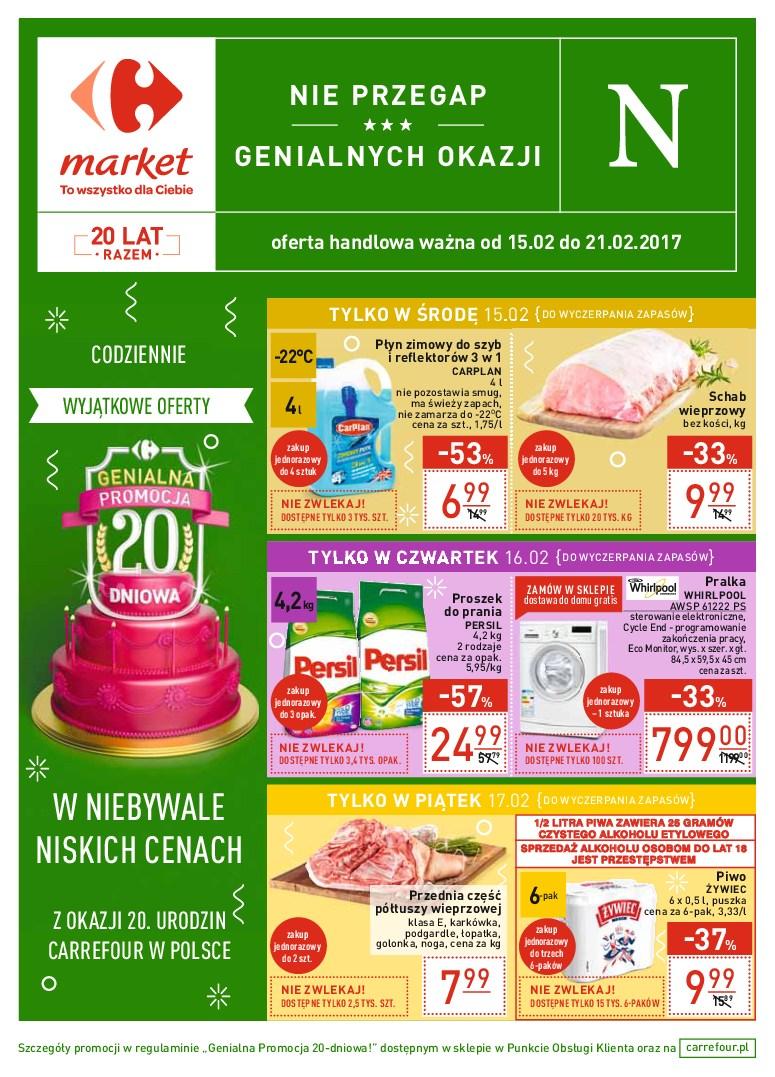 Gazetka promocyjna Carrefour Market str. 1