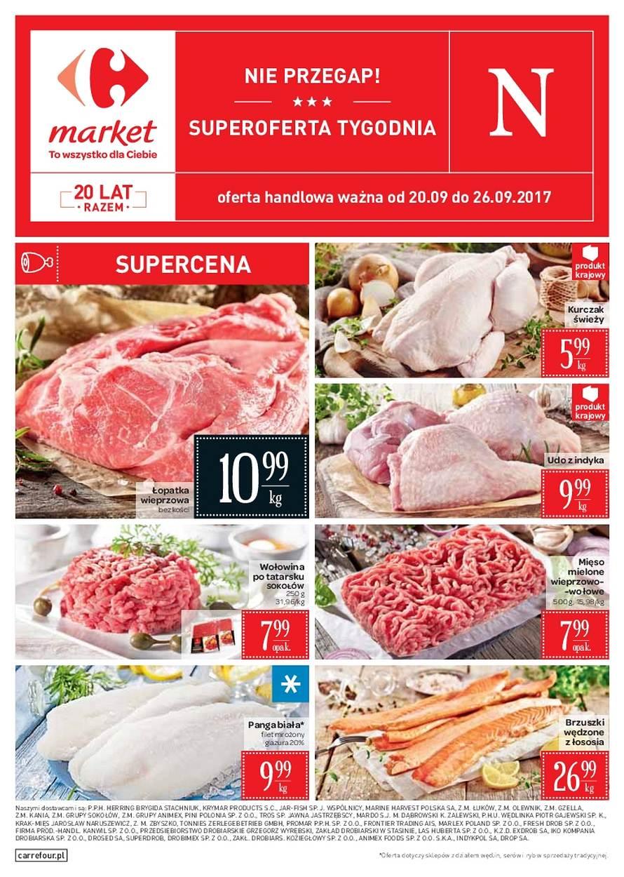 Gazetka promocyjna Carrefour Market str. 1