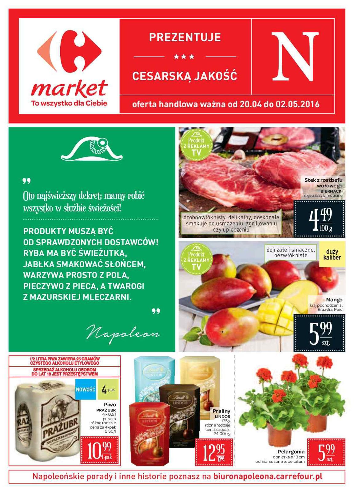 Gazetka promocyjna Carrefour Market str. 1