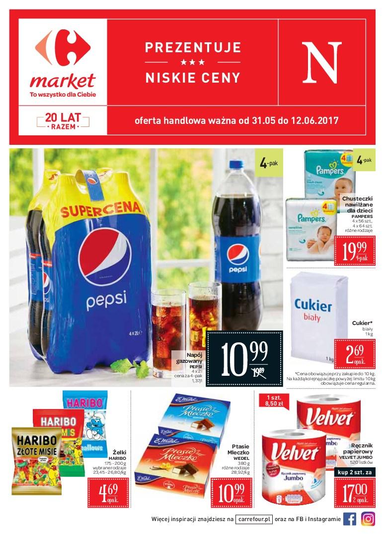Gazetka promocyjna Carrefour Market str. 1