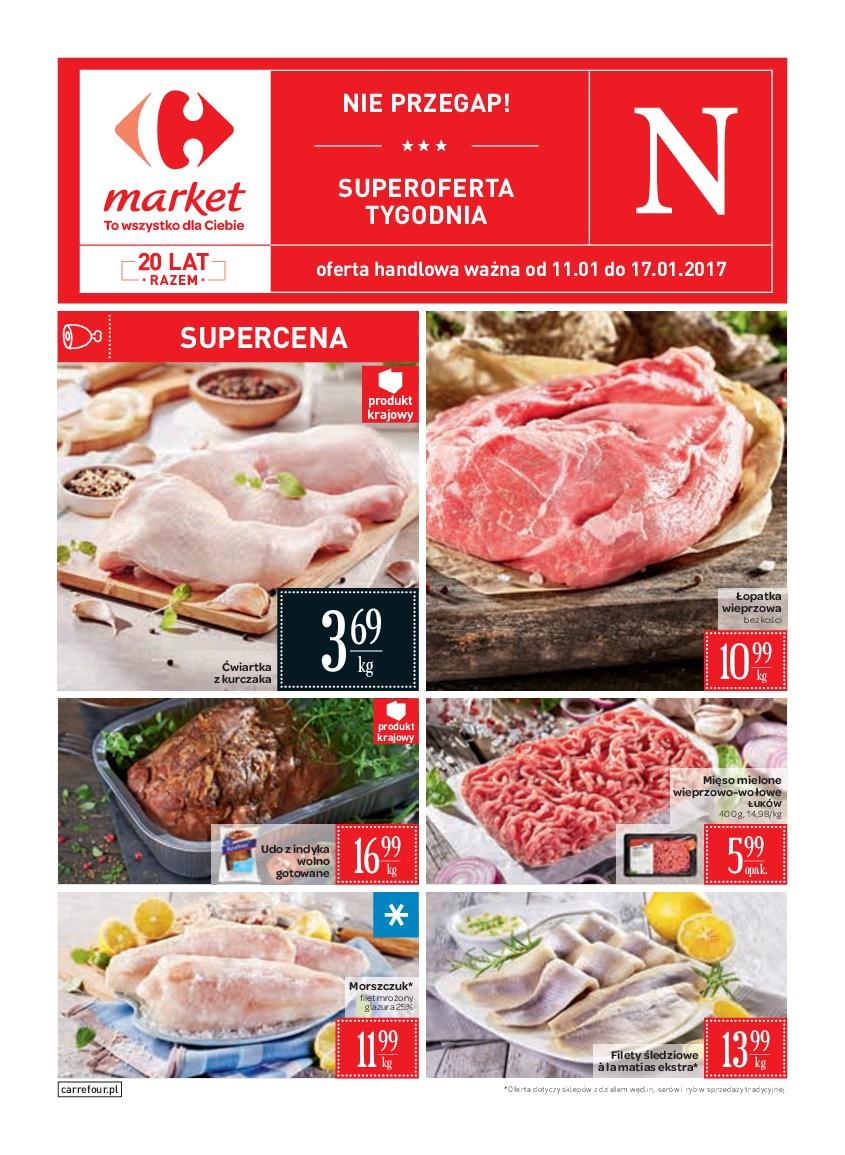 Gazetka promocyjna Carrefour Market str. 1