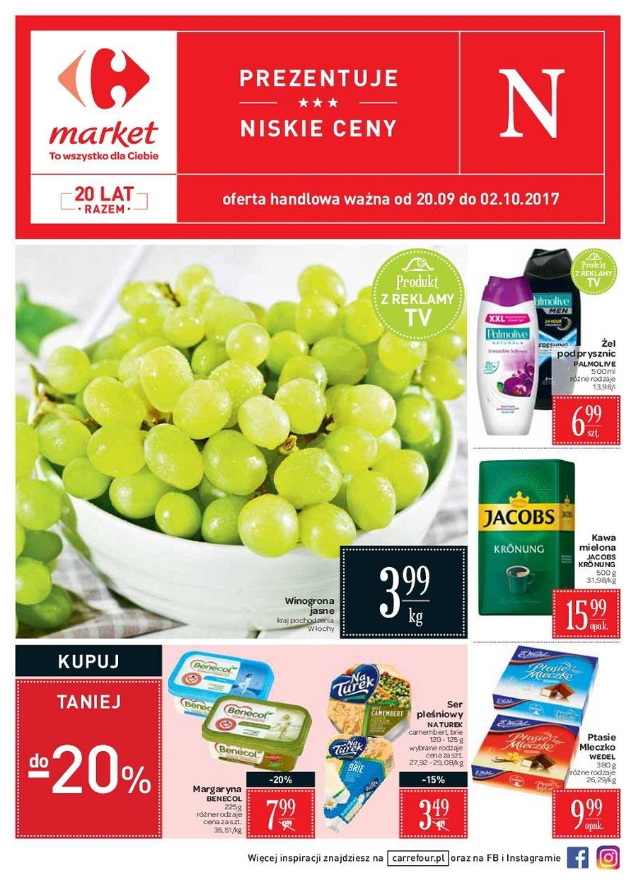 Gazetka promocyjna Carrefour Market str. 1