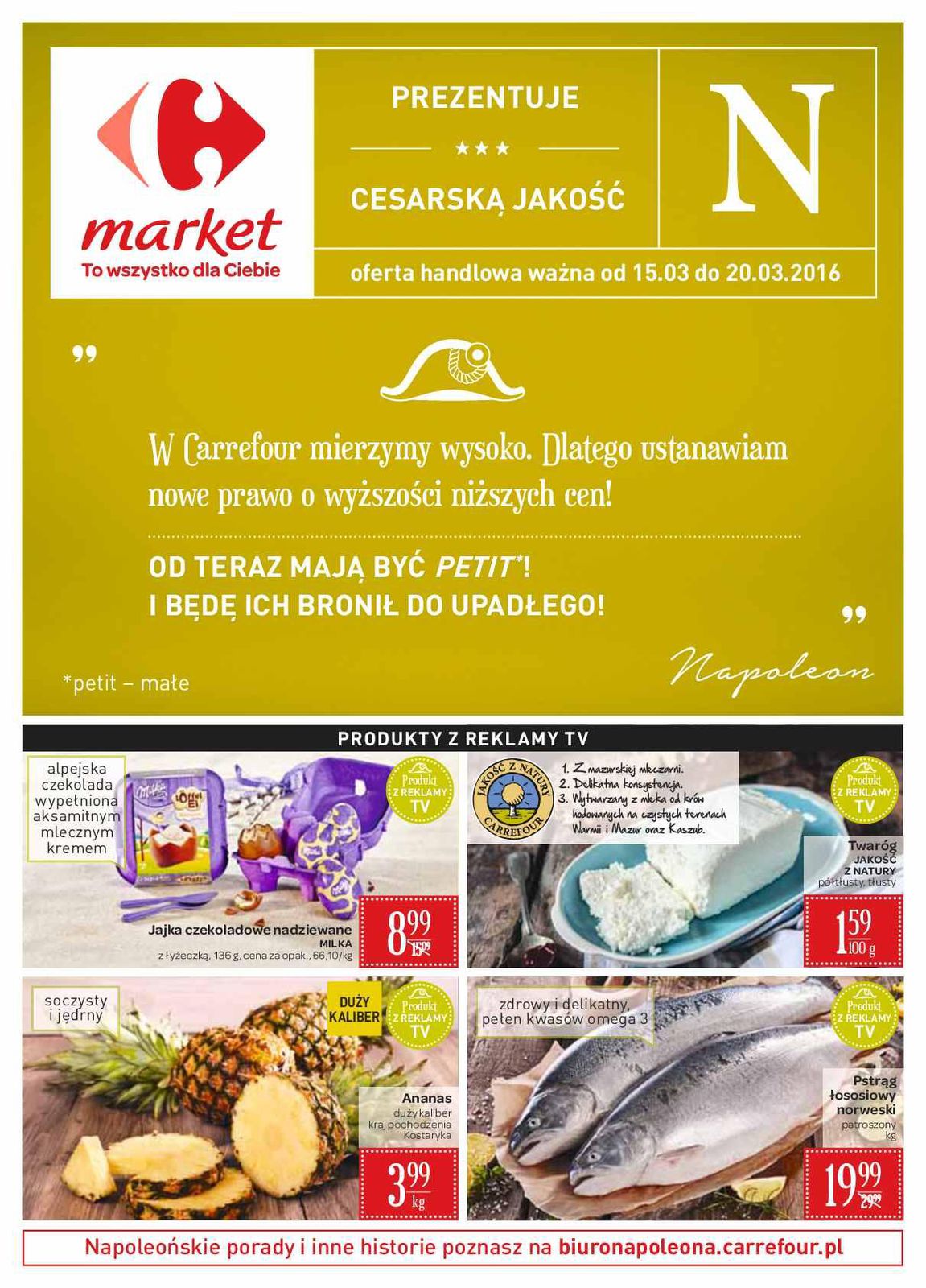 Gazetka promocyjna Carrefour Market str. 1