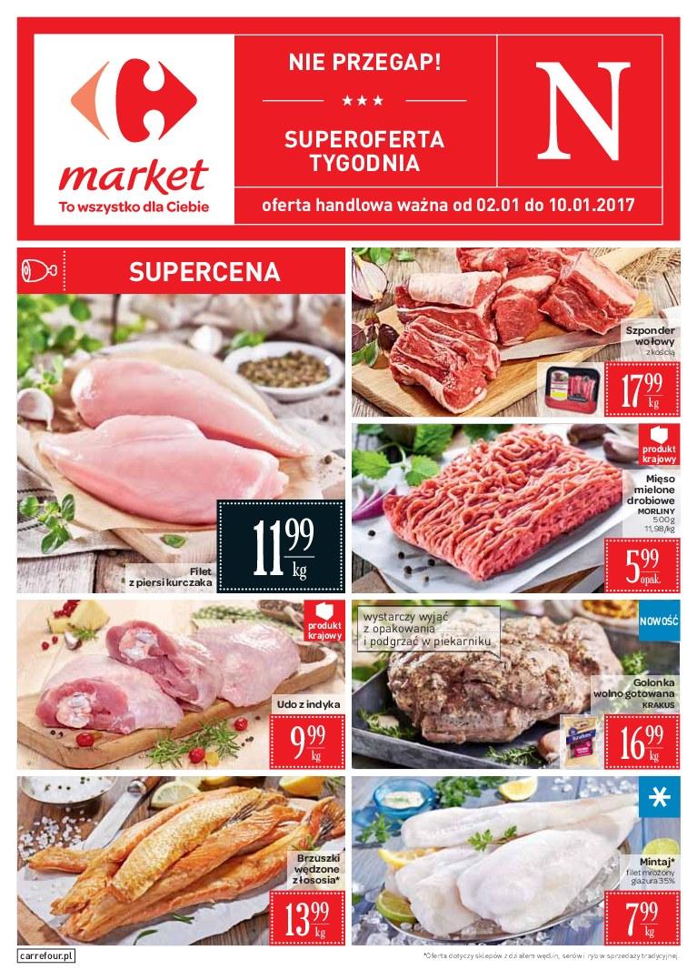 Gazetka promocyjna Carrefour Market str. 1