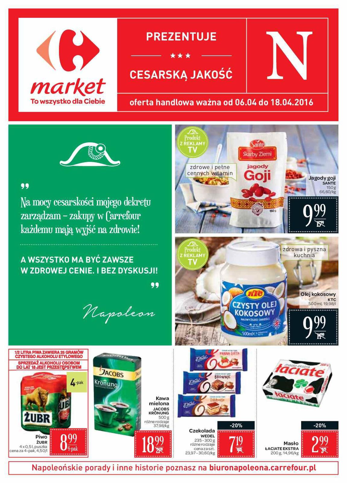 Gazetka promocyjna Carrefour Market str. 1