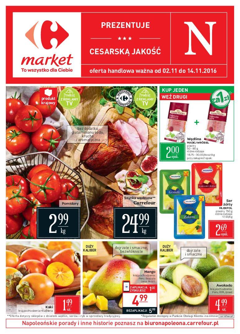 Gazetka promocyjna Carrefour Market str. 1
