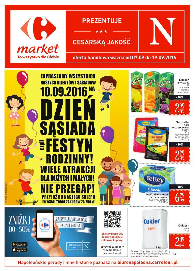 Gazetka promocyjna Carrefour Market str. 1