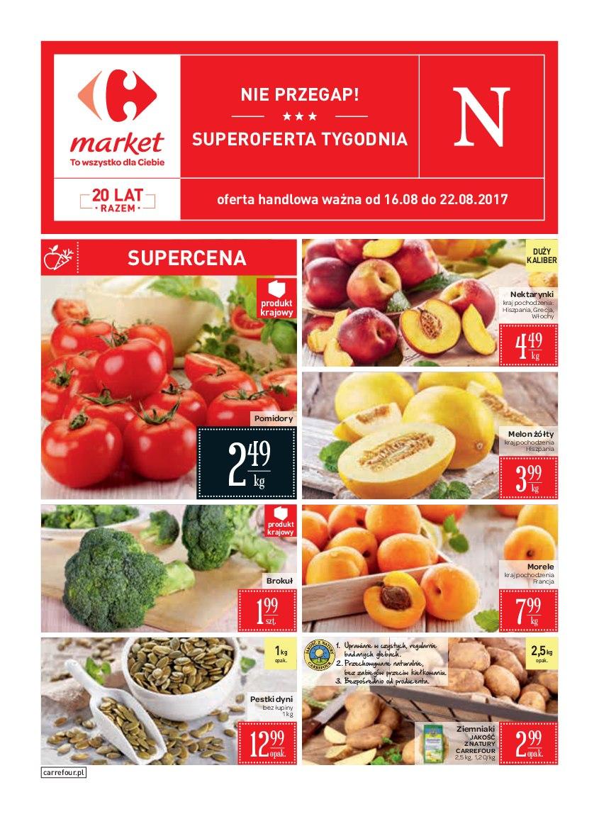 Gazetka promocyjna Carrefour Market str. 1