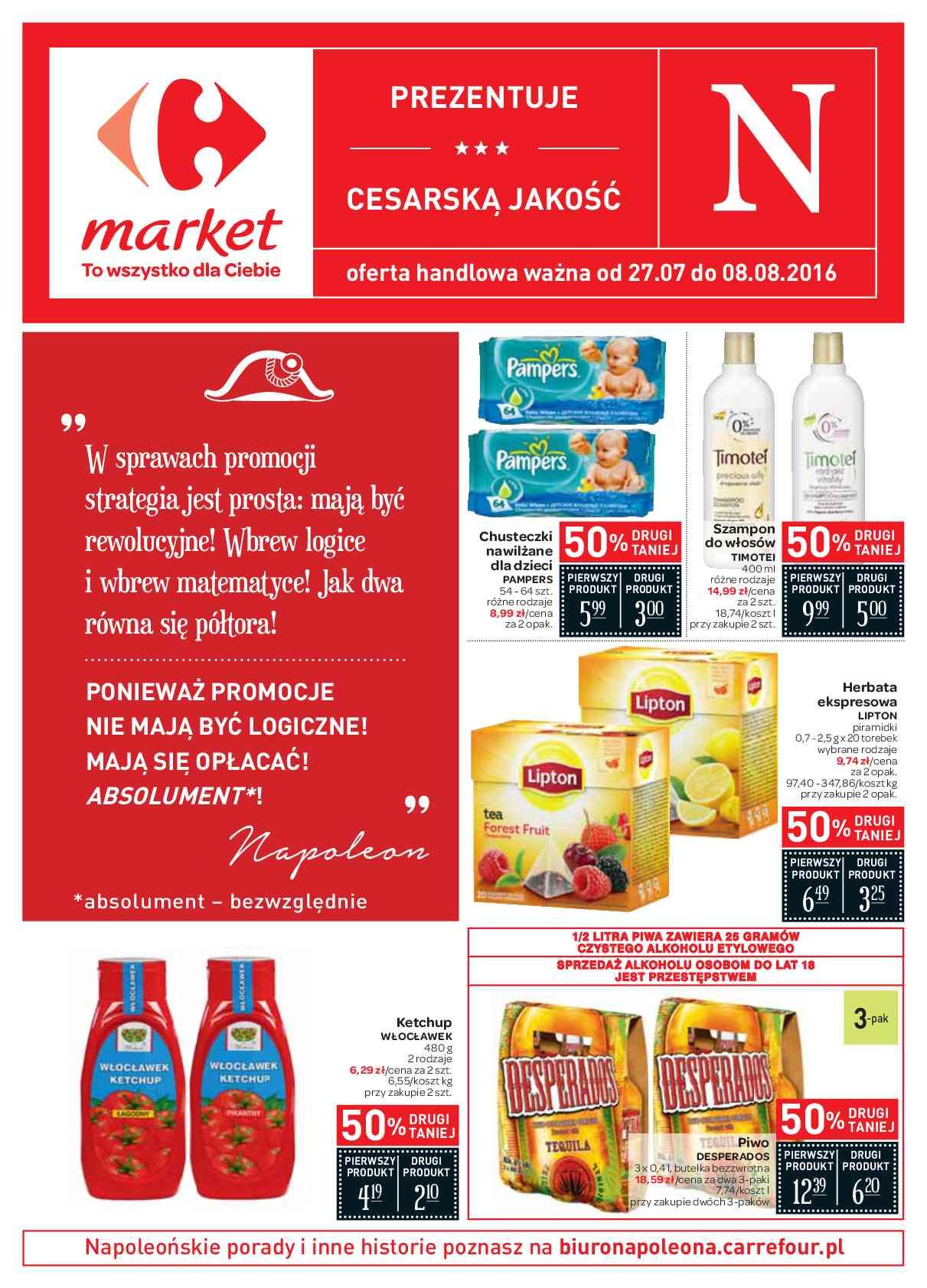 Gazetka promocyjna Carrefour Market str. 1