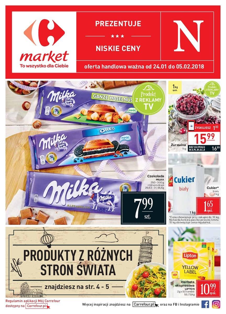 Gazetka promocyjna Carrefour Market str. 1