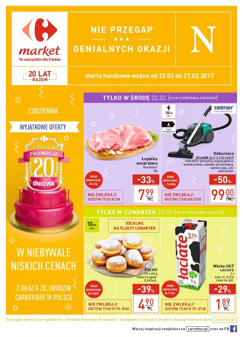 Gazetka promocyjna Carrefour Market str. 1