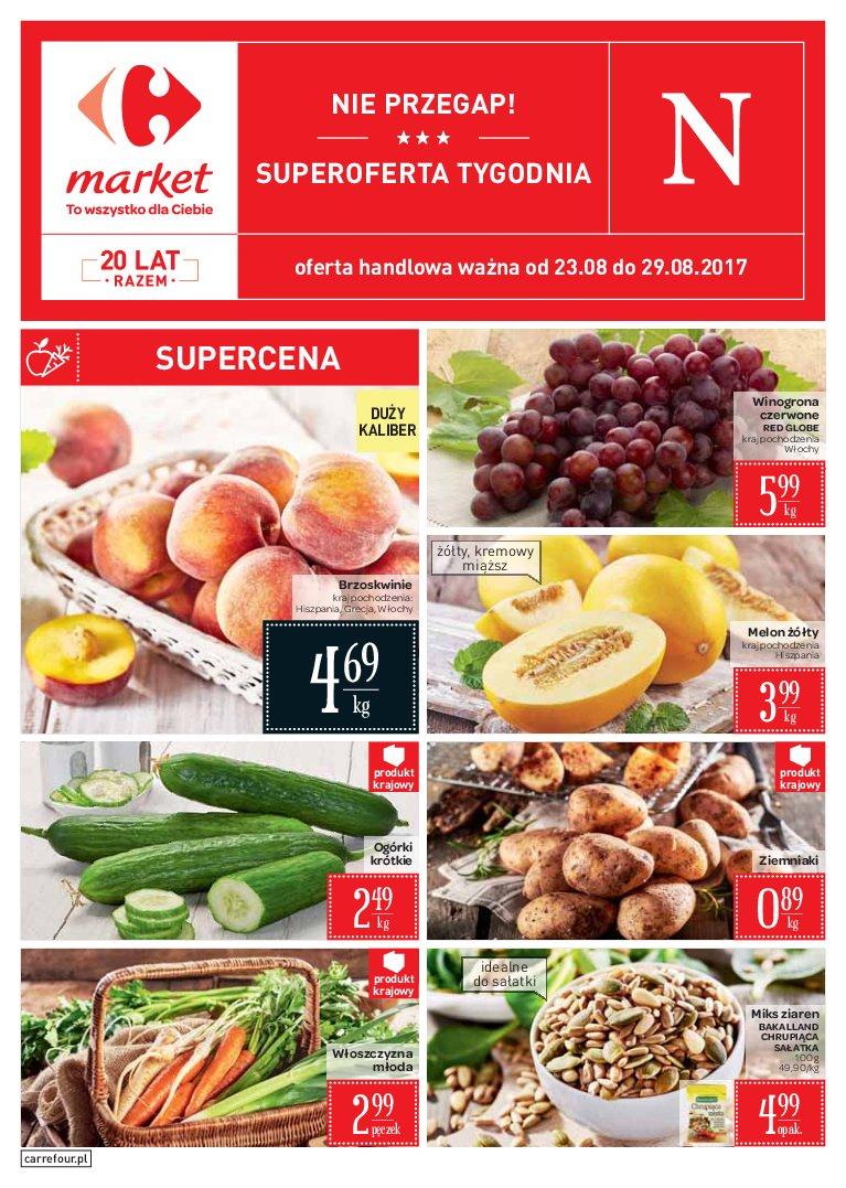 Gazetka promocyjna Carrefour Market str. 1