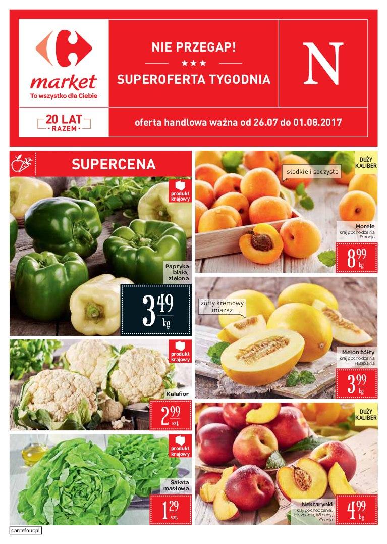 Gazetka promocyjna Carrefour Market str. 1