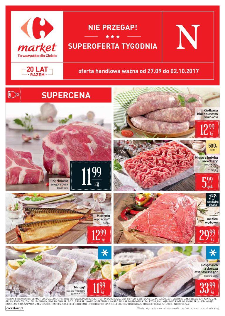 Gazetka promocyjna Carrefour Market str. 1