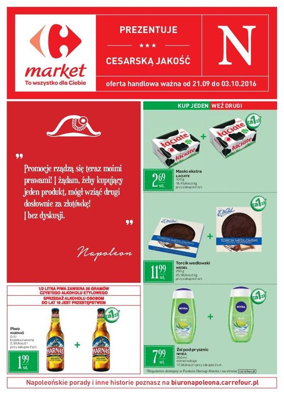 Gazetka promocyjna Carrefour Market str. 1
