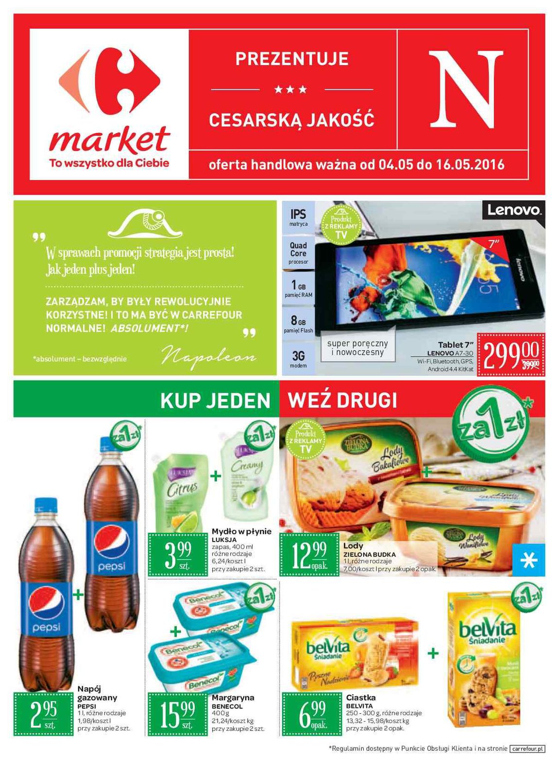 Gazetka promocyjna Carrefour Market str. 1